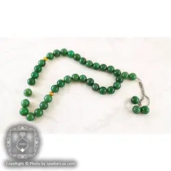 تسبیح آونتورین 33 دانه ای مدل وینه _ کد : 500029 | جواهر لوکس