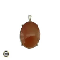 مدال عقیق یمن طرح جوانه زنانه - کد 3234