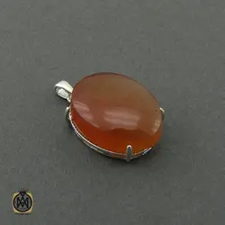 مدال عقیق یمن طرح جوانه زنانه - کد 3234