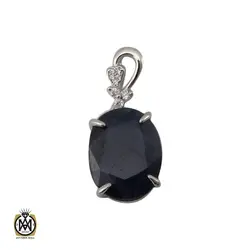 مدال یاقوت کبود اصل طرح ترانه زنانه - کد 3222