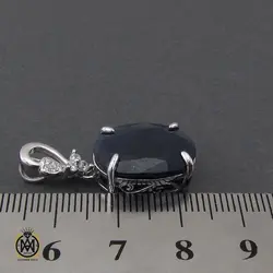 مدال یاقوت کبود اصل طرح ترانه زنانه - کد 3222