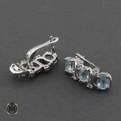 سرویس توپاز آبی طرح رویا زنانه - کد 7267