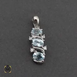 سرویس توپاز آبی طرح رویا زنانه - کد 7267