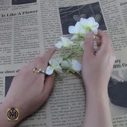 انگشتر سیترین اصل و معدنی زنانه طرح ماهک - کد 2049