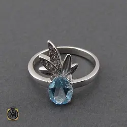 سرویس توپاز آبی طرح حلیا زنانه -کد 7248