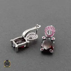 سرویس گارنت زنانه خوش رنگ معدنی طرح رومینا - کد 7388