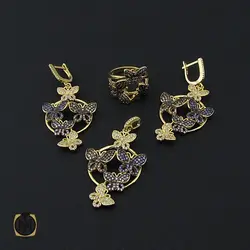 سرویس نقره زنانه طرح طراوت پر رنگ - کد 7098