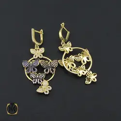 سرویس نقره زنانه طرح طراوت پر رنگ - کد 7098