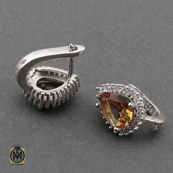 نیم ست نقره طرح شهین زنانه - کد 7314