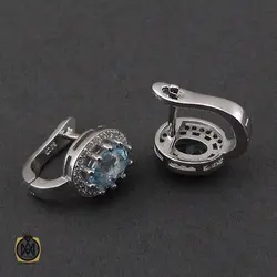 سرویس توپاز آبی طرح چکامه زنانه - کد 7184