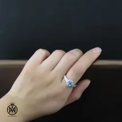 سرویس توپاز آبی طرح چکامه زنانه - کد 7184