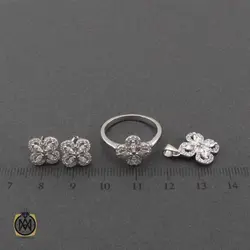 سرویس نقره طرح نیوشا زنانه - کد 7303