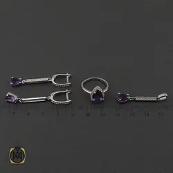 سرویس آمتیست طرح سارینا زنانه - کد 7277