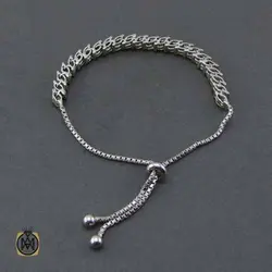 دستبند زبرجد زنانه اصل طرح سانیا - کد 1239