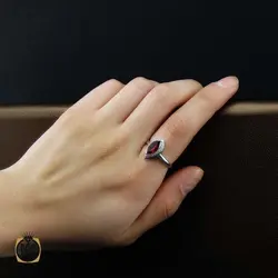 سرویس گارنت زنانه خوش رنگ و معدنی نادیا - کد 7344