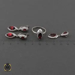 سرویس گارنت زنانه خوش رنگ و معدنی نادیا - کد 7344