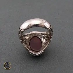 انگشتر عقیق یمن مردانه درشت و مرغوب - کد 8613