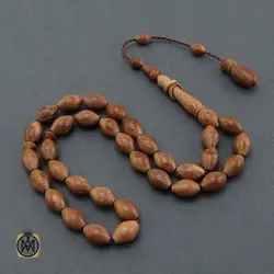 تسبیح کوک (کشکول) اصل 33 دانه تراش تخم مرغی - کد 4470