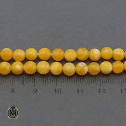 تسبیح 101 دانه پودر کهربا اصل و درجه یک - کد 4431