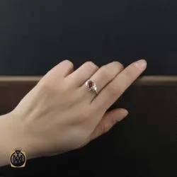 سرویس گارنت زنانه خوش رنگ معدنی طرح سولینا - کد 7389