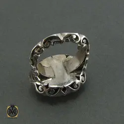 انگشتر عقیق یمن مردانه - کد 8154
