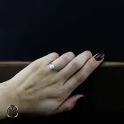 سرویس نقره زنانه طرح مروارید یگانه - کد 7289