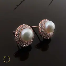 گوشواره مروارید طرح ترانه زنانه - کد 5051