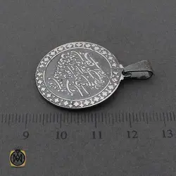 مدال نقره اسپرت با حکاکی وان یکاد - کد 3410