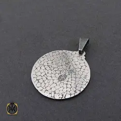 مدال نقره اسپرت با حکاکی وان یکاد - کد 3410