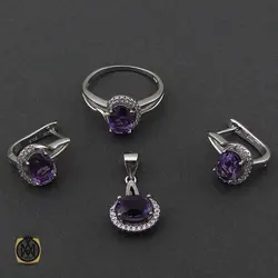 سرویس آمتیست طرح پوپک زنانه - کد 7181