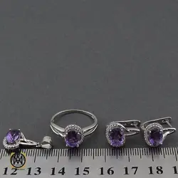 سرویس آمتیست طرح پوپک زنانه - کد 7181