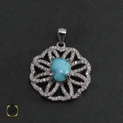 سرویس فیروزه نیشابور زنانه طرح روناک - کد 7042