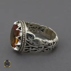 انگشتر زولتنایت مردانه دست ساز هنر استاد صانعی - کد 10307