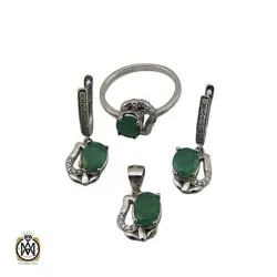 سرویس زمرد زنانه طرح ویدا - کد 7000