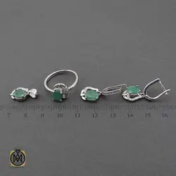 سرویس زمرد زنانه طرح ویدا - کد 7000