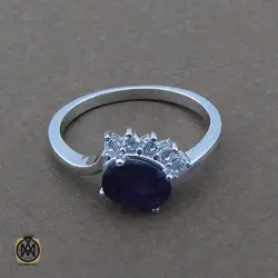 سرویس یاقوت کبود زنانه طرح پانیذ - کد 7107