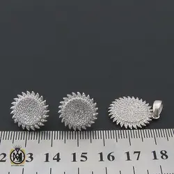 سرویس نقره زنانه طرح خورشید - کد 7078