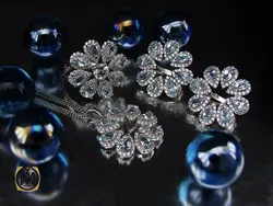 سرویس توپاز آبی طرح پریماه زنانه -کد 7243