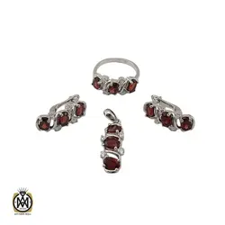 نیم ست گارنت طرح رامینا زنانه -کد 7254