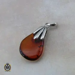 مدال کهربا لهستان طرح پریماه زنانه - کد 3244