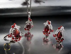 سرویس گارنت طرح مینا زنانه -کد 7234