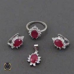 سرویس یاقوت سرخ طرح فرمهر زنانه - کد 7162