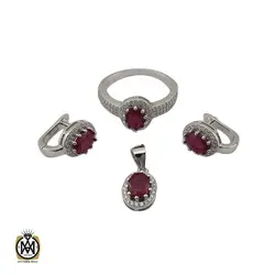 سرویس یاقوت سرخ طرح دیبا زنانه - کد 7133