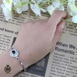 دستبند یاقوت کبود زنانه طرح پریناز – کد 1012