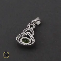 نیم ست زبرجد طرح سارگل زنانه - کد 7158