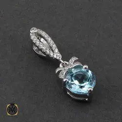 سرویس توپاز آبی خوش رنگ طرح آنیسا - کد 7345