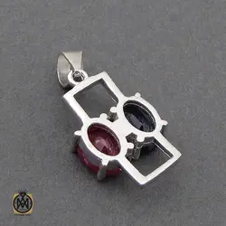 سرویس یاقوت سرخ و کبود طرح مهردخت زنانه - کد 7148