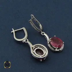 سرویس یاقوت سرخ طرح گیسو زنانه - کد 7135