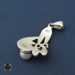 سرویس مروارید پرورشی اصل، جید و مارکازیت طرح کمند زنانه - کد 7062