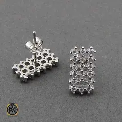 سرویس نقره پرنگین زنانه طرح السانا - کد 7328